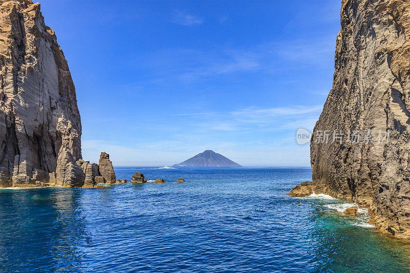 Panarea - Aeolian群岛，西西里